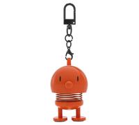 Hoptimist Mini Bumble Bag Charm, Keychain for Purses and Bags, Small Wobbly Figure Decoration, Handbag Accessory, 4 x 3.4 x 5.9 cm, Orange