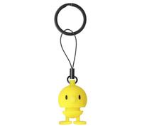 Hoptimist Porte - Clés Bumble Jaune - Figurine À Secouer, Décoration Scandinave, Salon, Bureau, Salle De Bain, Cadeau Original - Silicone