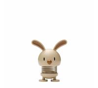 Hoptimist Small Bunny, Wackelfigur, Hase Wackel Figur, Ostern, Dekoidee, Dekoration, Kunststoff, Latte, H 9 cm, 26183