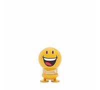 Hoptimist Smiley Joy S Jaune - Figurine À Secouer, Décoration Scandinave, Salon, Bureau, Salle De Bain, Cadeau Original - Abs/Acier
