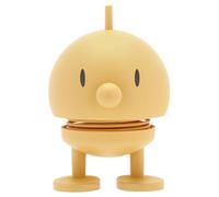 Hoptimist Soft Bumble, Wobbly Figure Decoration, Scandinavian Desk Decoration and Office Gadget, Fun Desk Accessories and Collectible Gift Idea, ABS Plastic, 10.5 x 8.5 cm, Mimosa