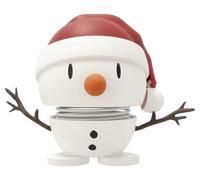 Hoptimist Soft Santa Bonhomme de Neige 8,2 x 6,2 x 6,9 cm S Blanc