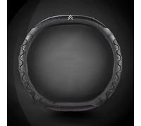 HOQWELCA Auto Couvre Volant pour Citroen C4 Cactus 2014-2017, Housse de Volant Caches de Volant en Cuir Couverture de Volant Respirant et Antidérapant Protege Volant Voiture Accessoires,D-D-D