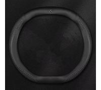 HOQWELCA Auto Couvre Volant pour Peugeot Partner Tepee 2008-2018, Housse de Volant Caches de Volant en Cuir Couverture de Volant Respirant et Antidérapant Protege Volant Voiture Accessoires,H