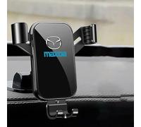 HOQWELCA Support Telephone Voiture pour Mazda Kai, Porte Téléphone Voiture Grille Aération Réglable Rotation 360° Un Bouton de Libération Socles Téléphone Portable Automobile,C