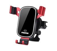HOQWELCA Support Telephone Voiture pour Mazda Kai, Porte Téléphone Voiture Grille Aération Réglable Rotation 360° Un Bouton de Libération Socles Téléphone Portable Automobile,D