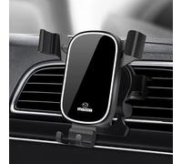 HOQWELCA Support Telephone Voiture pour Mazda Kai, Porte Téléphone Voiture Grille Aération Réglable Rotation 360° Un Bouton de Libération Socles Téléphone Portable Automobile,E