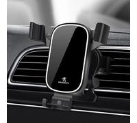 HOQWELCA Support Telephone Voiture pour Peugeot 408 2018-2022, Porte Téléphone Voiture Grille Aération Réglable Rotation 360° Un Bouton de Libération Socles Téléphone Portable Automobile,B