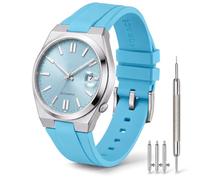 HORACE Bracelet FKM Premium Compatible avec Citizen Tsuyosa 40 mm Série NJ015 - 9 mm à Intégration 26 mm - Souple & Étanche - Démontage Rapide - Outil Inclus