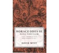 Horace Odes III David West (Auteur)
