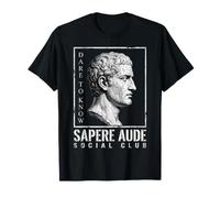 Horace Roman Poet Philosophy Social Club T-Shirt