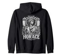 Horace Verse and Vertue Non Omnis Moriar Sweat à Capuche