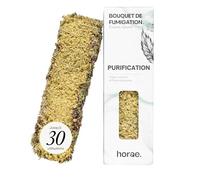 Horae - Bâton de Fumigation Purification à brûler - Encens Naturel romarin, Origan, Fleurs de sureau - Alternative à Sauge Blanche et palo Santo - Plantes biologiques