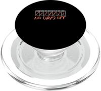 Horaire de Couleur Corail sans Jours de congé Graphique Corail PopSockets PopGrip pour MagSafe