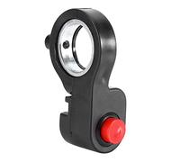 Horaire de Moto de Guidon Starter, Bouton de Vélo en VTT de 7/8 Pouces Hors Bouton Nice, Robuste et Facile à Installer, Noir avec Bouton Rouge, Conception Universelle, Visible