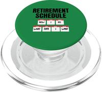 Horaire de Retraite : Maintenant, Je Fais ce Que Je Veux PopSockets PopGrip pour MagSafe