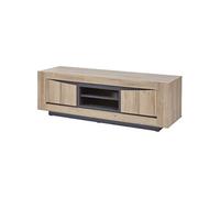 HORATIO - Meuble TV 2 Portes avec Niche Centrale -