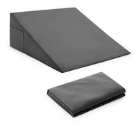 Horbaunal Housse de Coussin cale avec Fermeture éclair, Housse de Coussin cale avec Poche latérale pour Le Rangement, 63,5 x 63,5 x 25,4 cm (L x l x H) (Oreiller Non Inclus)