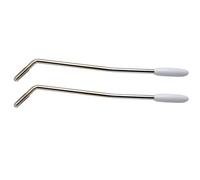 Hordion Lot de 2 bras de trémolo en métal avec embout pour guitare électrique Stratocaster 6 mm 5 mm