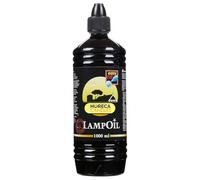 HORECA CANDLES Huile pour Lampes - 1L Cire Liquide, Sans Fumée et Sans Odeur, 99% Paraffine Pure, Combustible Sécurisé pour Bougies, Lampes et Torches, Utilisation Extérieure, Intérieure et Religieuse