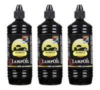 HORECA CANDLES Huile pour Lampes - 3L Cire Liquide Longue Durée, sans Fumée ni Odeur, Paraffine pour Bougies d'Église, Flambeaux et Torches, Combustible Sûr pour Intérieur et Utilisation Religieuse