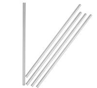 Horett 5 Pièces Pièces de Robotique en Acier Inoxydable avec Ajustement Précis pour Compétition de Robotique Universitaire Compétition Robots Universitaires à Arbres Ronds 6 Mm X 200