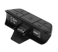 Horett Adaptateur pour Casque Stéréo One, Convertisseur étanche à la Poussière avec Contrôle du Jeu et Synchronisation du Son Stéréo pour Casques de Jeu One, Plast