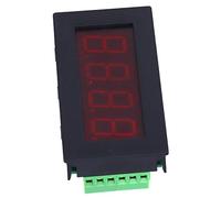 Horett Affichage PLC Compteur de Communication Série LED Panneau D'affichage Tube Numérique Rouge à 4 Chiffres DC 5-36 V ABS Luminosité Réglable Débit en Bauds avec MODBUS-RTU pour
