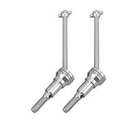 Horett Arbre de Transmission Avant RC en Alliage D'aluminium 1/16 pour | Accessoires de Véhicule télécommandé, Alliage D'aluminium, Argent, Axe de Remplacement, 16889A 16889 S1601 S1602