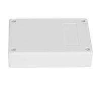 Horett Boîtier électrique Boîte de Jonction Boîte de Jonction Boîtier Projet électronique 125 X 80 X 35 Mm Antistatique Ignifuge Isolé avec une Bonne étanchéité pour équipement
