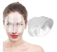 Horett Bouclier Anti-spray pour Cheveux, Protecteur Facial Transparent pour | Polypropylène, Salon de Coiffure, Coupe Frange, Conception Transparente, Couverture des Yeux, Pâte Facile, 100 Pièces