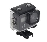 Horett Caméra D'action Sportive étanche Double écran WiFi 4K HD DVR Cam Noir pour les Amateurs de Plein Air