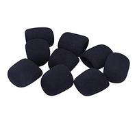 Horett Capuchons de Microphone, Eva Anti-poussière, 9 Pièces, 68 X 60 Mm | Eva, Housse de Protection, Barrière à la Salive, Studios D'enregistrement, Salles de karaoké, Anti-interférence, Ajustement