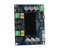Horett Carte Amplificateur de Puissance Numérique Double Canal 120 W X 2 | Puce TPA3116D2, efficacité de Supérieure à 90%, Alimentation 24V, Haut-parleur Mono 2 Ohm, Module Amplificateur