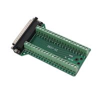 Horett Carte de Dérivation DB37, 37 Broches, PCB à Pas de Borne 5 Mm | Construction PCB, Débogage de Communication, Connecteur Terminal, Câble 18 à 26 AWG, Indice 300 V AC, Montage sur écrou