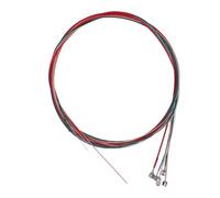 Horett Cordes de Guitare, Paquet de 6, Remplacement Fil D'acier à Code | Compatible Guitare Acoustique, Fil D'acier, Code Couleur, Pratique Quotidienne, Utilisation sur Scène, Résistant à la