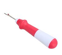 Horett Découseur de Couture en Acier Inoxydable, 2 Couleurs, Outils de Point Pratiques pour Ouvrir et Enlever les Fils (Rouge)