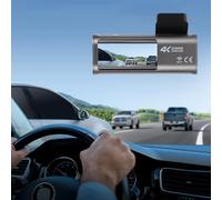 Horett Double Caméra de Tableau de Bord Avant 4K Arrière 1080P, Contrôle WiFi et Application, Visualisation Nocturne, Capteur G, Enregistrement en Boucle, Mode de Stationnement, Grand