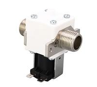 Horett Électrovanne électrique 1/2 1/2 Pouces Électrovanne D'entrée D'eau DC24V Vanne D'eau en Laiton PC Forte étanchéité Paroi épaisse de Tuyau Matériau Ignifuge Noir avec Taille