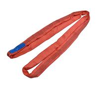 Horett Élingue Ronde 5T PES élingue à Boucle sans Fin 75 Mm de Large Circulaire Moulée en une Seule Pièce Résistante à L'abrasion aux Acides et aux Alcalis avec un Facteur de (bruit (19,68 pieds))
