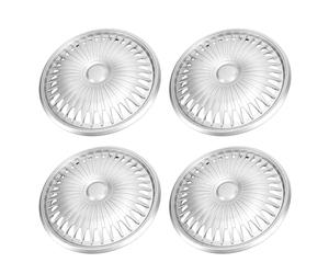 Horett Enjoliveurs de Roue de 15 Pouces, Ensemble 4 Pièces à Ajustement | Couvre-jantes de Roue en ABS, Installation à Clipser, la Plupart des Moyeux en Acier de 15 Pouces, Voitures et Camions,