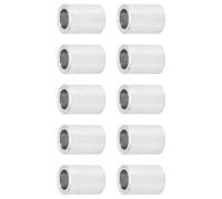 Horett Entretoise Ronde Entretoise Circulaire Ronde en Alliage D'aluminium 6 Mm OD 4 Mm ID Accessoire de Support Non fileté avec Surface Anodisée pour Roulements Boulons Arbres (Longueur 7mm)