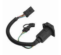 Horett Faisceau de Câblage de Remorque Faisceau Remorquage Multiprise 7 Broches 4 Broches Remplacement du Câblage Remorque 20135 Cordon Prise Remorquage avec