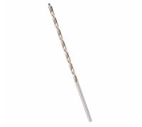 Horett Foret Hélicoïdal 4 Mm de Diamètre et 160 Mm de Longueur en Acier | Acier Rapide, Tige Droite, Cannelures Profondes, Béton de Maçonnerie, Outil de Fabrication de Trous, Compatible avec les