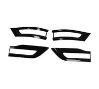 Horett Garniture de Cadre de Feu Arrière 2014-2020 | Matériau ABS, Protection Anti-rayures, Installation Facile, Remplacement Direct, Cadre de Couverture de Feu Arrière,