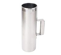 Horett Guiro Instrument Acier Inoxydable 32x10cm Conception Ouverte | Fût en Acier Inoxydable, Shaker en Métal, Utilisation au Grattoir, Percussions Latines, Jazz et Concerts, Utilisation à