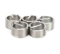 Horett Insert de Filetage Métallique Écrou Réducteur de Filetage Écrou Réduction Réduction M22 X 2,5 X 1D Douille Réparation en Acier Inoxydable