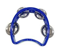 Horett Instrument de Rythme Tenu dans la Main de 4 Cloches en Plastique | Plastique Durable, compatibilité avec la Maternelle, éducation Musicale, Transport Compact, Son Brillant, Utilisation des
