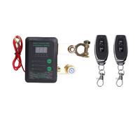 Horett Interrupteur de Déconnexion de Batterie Numérique, Isolateur Batterie à Distance Manuel pour Véhicules