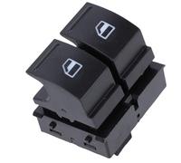 Horett Interrupteur de Vitre électrique côté Conducteur 4 Broches | Plastique ABS, Porte Avant, à Clipser, Intérieur du Véhicule, Roomster 2006 à 2015, 2006 à 2015, Interrupteur de Porte